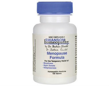 Swanson Homeopathy Menopause Formula Review - For Relief From Symptoms Associated With Menopause