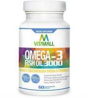 Omega-3 Fish Oil VitaMall Review - For Cognitive And Cardiovascular Support