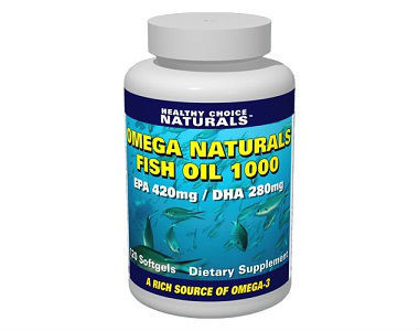 Healthy Choice Naturals Natural Fish Oil Review - For Cognitive And Cardiovascular Support