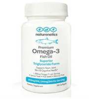 Naturenetics Premium Omega 3 Fish Oil Review - For Cognitive And Cardiovascular Support