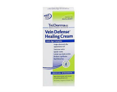 TriDerma MD Vein Defense Healing Cream Review - For Reducing The Appearance Of Varicose Veins
