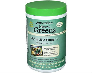 Tropical Greens Antioxidant Omega-3 Greens Review - For Cognitive And Cardiovascular Support