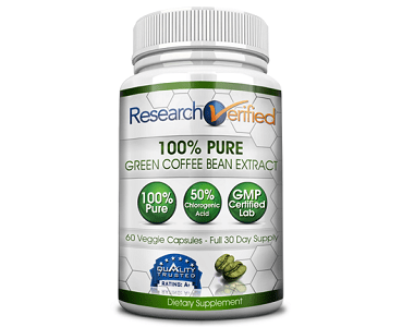 Research Verified Green Coffee Bean Extract Weight Loss Supplement Review