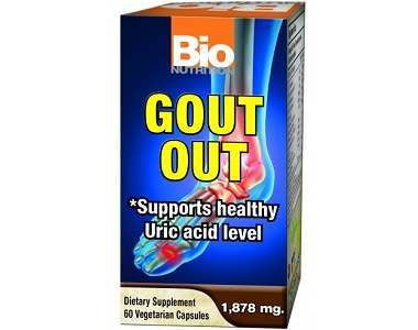 Bio Nutrition Gout Out Review - For Relief From Gout