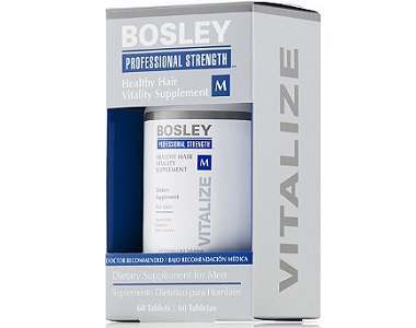 Bosley Professional Strength Healthy Hair Vitality Supplement for Men Review - For Thinning Hair