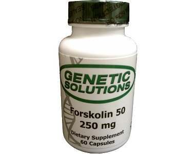 Genetic Solutions Forskolin 50 Weight Loss Supplement Review