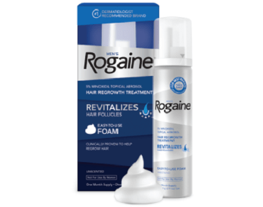 Men's Rogaine Unscented Foam Review - For Dull And Thinning Hair