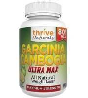 Thrive Naturals Garcinia Cambogia Ultra Max Weight Loss Supplement Review