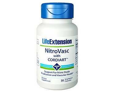 Life Extension NitroVasc with Cordiart Review - For Increased Muscle Strength And Performance