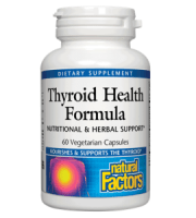 Natural Factors Thyroid Health Formula Review - For Increased Thyroid Support