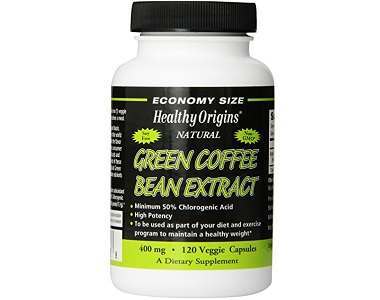 Healthy Origins Green Coffee Bean Extract Weight Loss Supplement Review