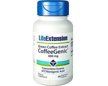 Life Extension CoffeeGenic Green Coffee Extract Weight Loss Supplement Review