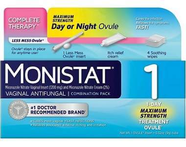 Monistat Vaginal Antifungal Less Mess Ovule Review