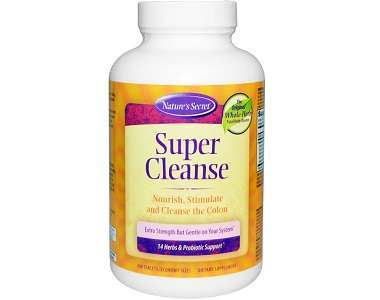 Nature's Secret Super Cleanse Review - For Flushing And Detoxing The Colon