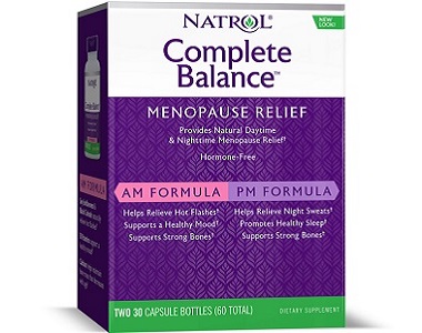 Natrol Complete Balance for Menopause Review - For Symptoms Associated With Menopause