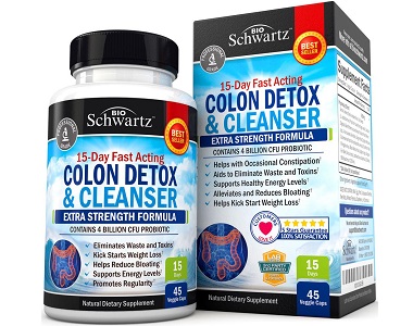 Bio Schwartz Colon Detox and Cleanser Review - For Flushing And Detoxing The Colon