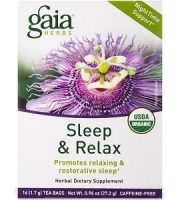 Gaia Herbs Sleep & Relax Review - For Relief From Anxiety And Tension