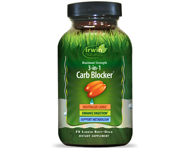 Irwin Naturals Maximum Strength 3-in-1 Carb Blocker Weight Loss Supplement Review