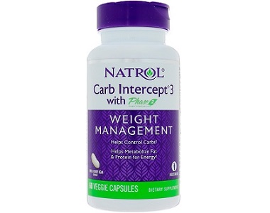 Natrol Carb Intercept 3 Weight Loss Supplement Review