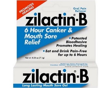 Zilactin-B Long Lasting Mouth Sore Gel Review - For Relief From Mouth Ulcers And Canker Sores