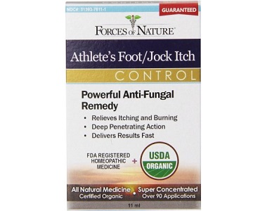 Forces Of Nature Athlete’s Foot and Jock Itch Control Review - For Athletes Foot
