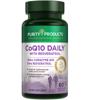 Purity Products CoQ10 Daily with Resveratrol Review - For Cognitive And Cardiovascular Support