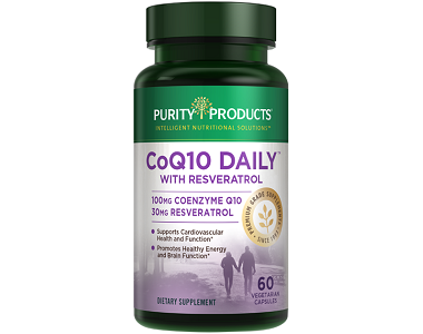 Purity Products CoQ10 Daily with Resveratrol Review - For Cognitive And Cardiovascular Support