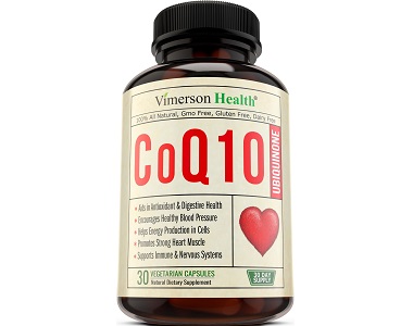 Vimerson Health COQ10 Ubiquinone Review - For Cognitive And Cardiovascular Support