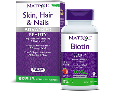 Natrol Biotin Fast Dissolve Review - For Hair Loss, Brittle Nails and Problematic Skin