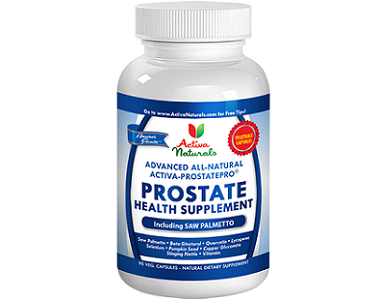 Activa Naturals Prostate Health Supplement Review - For Increased Prostate Support