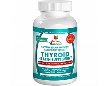 Activa Naturals Thyroid Health Supplement Review - For Increased Thyroid Support