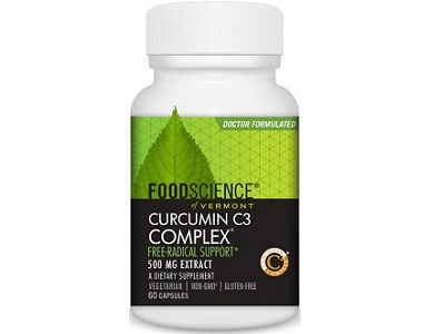 FoodScience Of Vermont Curcumin C3 Complex Review - For Improved Overall Health