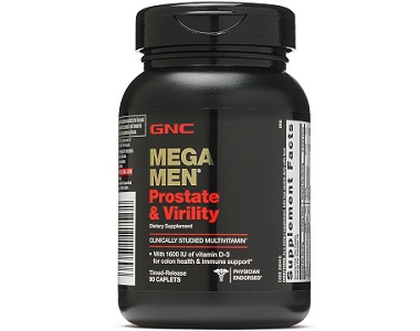 GNC Mega Men Prostate & Virility Review - For Increased Prostate Support