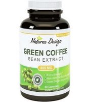 Natures Design Fat Burning Coffee Bean Extract Weight Loss Supplement Review