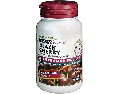 Nature’s Plus Herbal Actives Black Cherry Review - For Relief From Gout