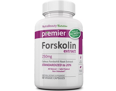 Nutra Beauty Nutrition Forskolin Extract Weight Loss Supplement Review