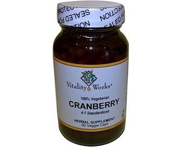 Vitality Works Cranberry Review - For Urinary Support and Relief from Urinary Tract Infections