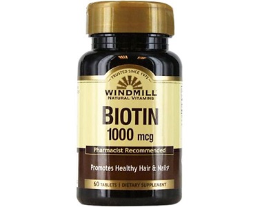 Windmill Biotin Review - For Hair Loss, Brittle Nails and Problematic Skin
