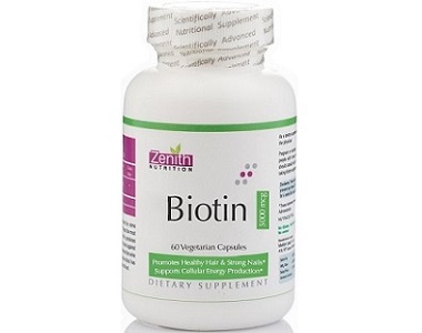 Zenith Nutrition Biotin Review - For Hair Loss, Brittle Nails and Problematic Skin