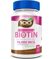 100 Naturals Biotin Review - For Hair Loss, Brittle Nails and Problematic Skin