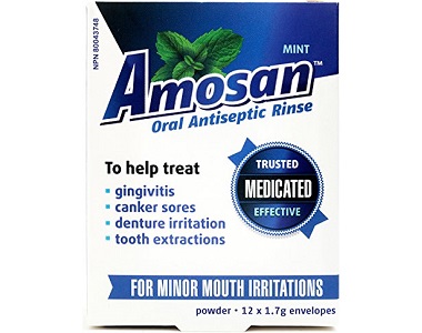 Amosan Review - For Relief From Mouth Ulcers And Canker Sores