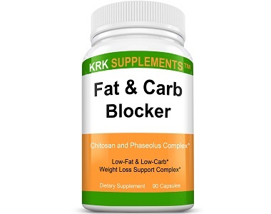 KRK Supplements Fat & Carb Blocker Weight Loss Supplement Review