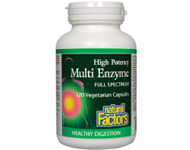Natural Factors Multi Enzyme Review - For Increased Digestive Support