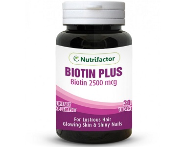 Nutrifactor Biotin Plus Supplement Review - For Hair Loss, Brittle Nails and Problematic Skin