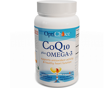 Opti Choice CoQ10 plus Omega 3 Review - For Cognitive And Cardiovascular Support