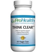 ProHealth Think Clear Review - For Improved Cognitive Function And Memory