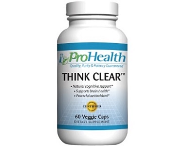 ProHealth Think Clear Review - For Improved Cognitive Function And Memory