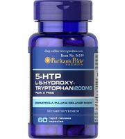 Puritan's Pride 5-HTP Griffonia Simplicifolia Review - For Relief From Anxiety And Tension