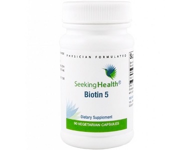 Seeking Health Biotin 5 Supplement Review - For Hair Loss, Brittle Nails and Problematic Skin