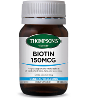 Thompsons Nutrition Biotin Review - For Hair Loss, Brittle Nails and Problematic Skin